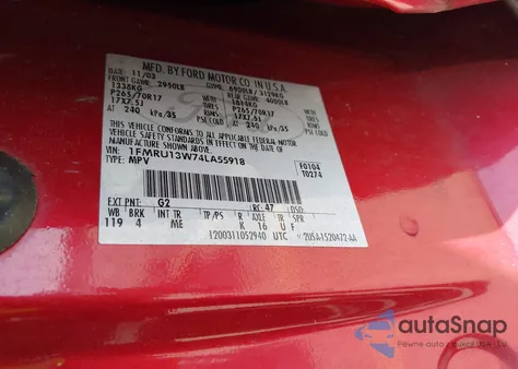 2004 Ford Expedition Xls from USA, damaged, VIN 1FMRU13W74LA55918